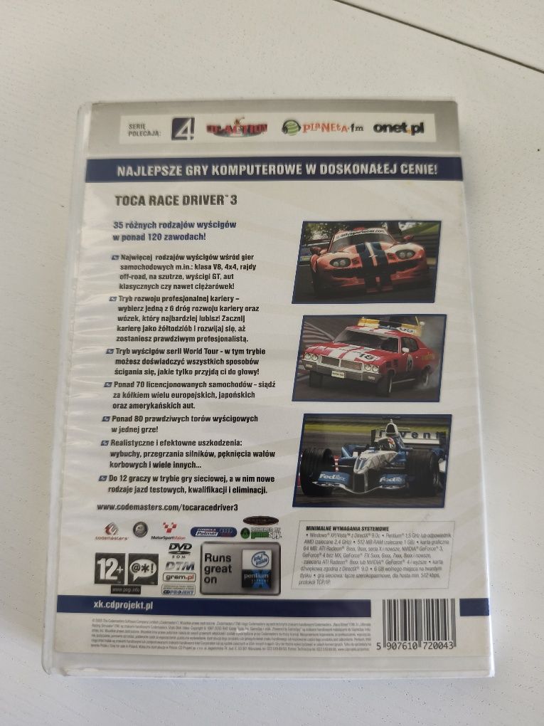 Toca Race Driver 3 PC PL