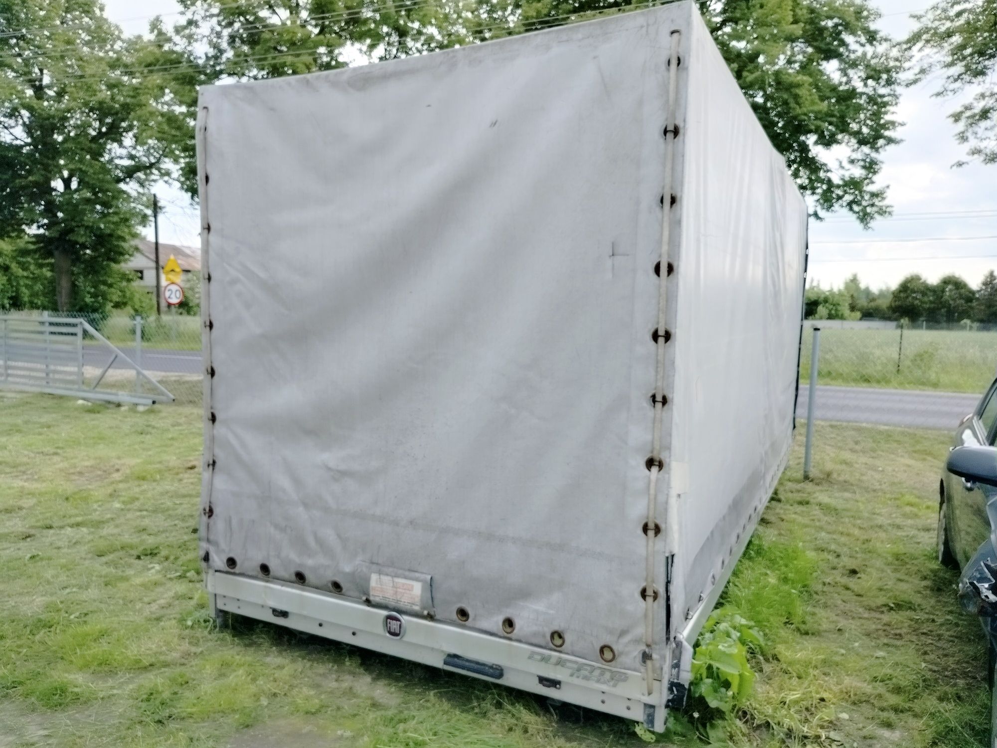 Skrzynia 5 z 2.1 paka plandeka firanka Ducato Boxer Master uniwersalna