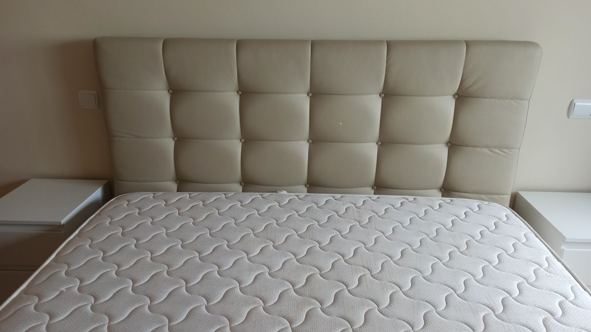 Cama de casal completa+estrado+colchao