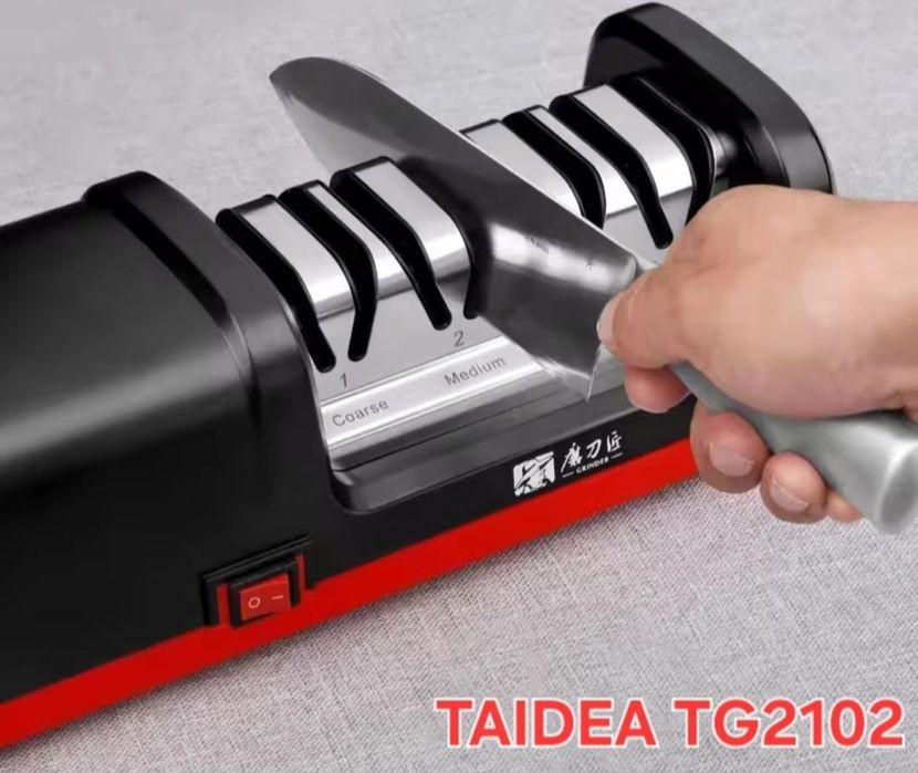 Профессиональная электрическая точилка для ножа ножеточка TAIDЕА ТG210