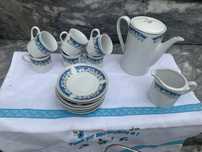 Conjunto antigo de chavenas