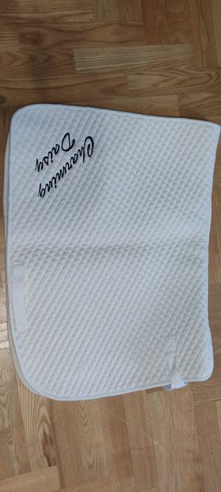 Czaprak nowy biały dla księżniczki