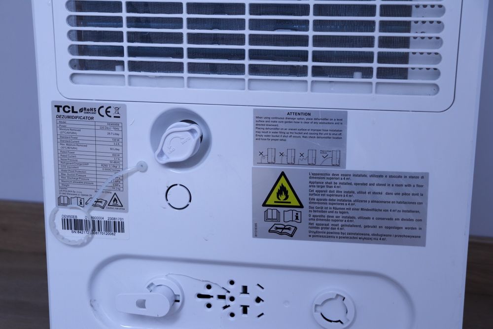 Osuszacz powietrza TCL DEM50EB