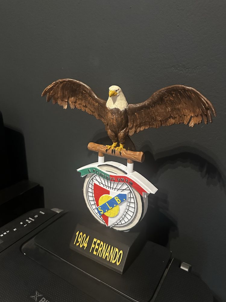 Águia Benfica Personalizado - Peça Decorativa