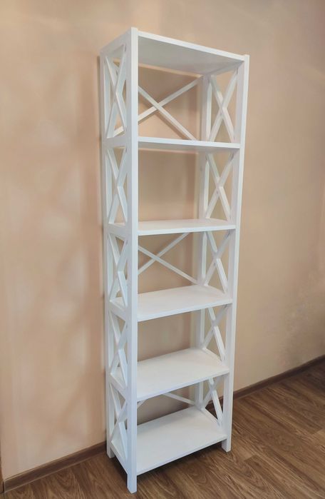 Стелаж з натурального дерева. Етажерка. Полка. Стеллаж.