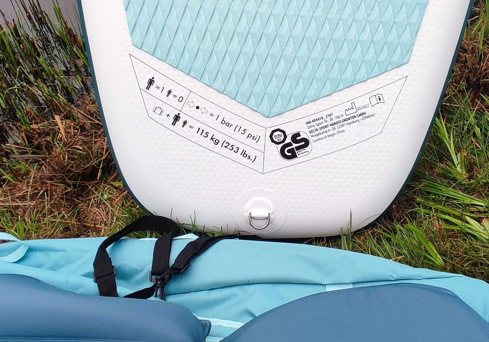 SUP dmuchana deska pływania Paddle siedzisko wiosło pompk plecak NOWA