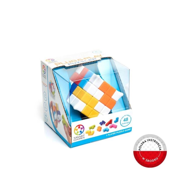 Smart Games Plug & Play Puzzler (Gift Box) (ENG) IUVI Games pudełko,