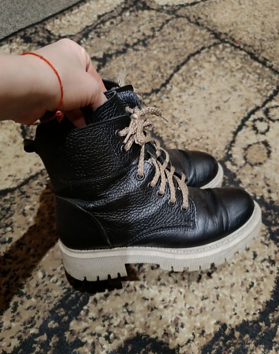 Ботинки зима шкіра