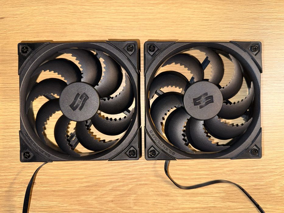 2 x Wentylator PC Fluctus 120 PWM