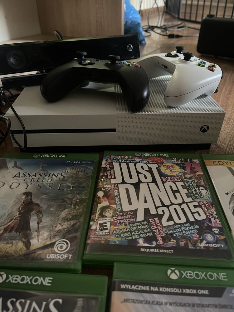 Xbox one s + kontroler ruchu, gratisy