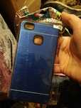 Etui do Huawei P9 Lite niebieskie metal