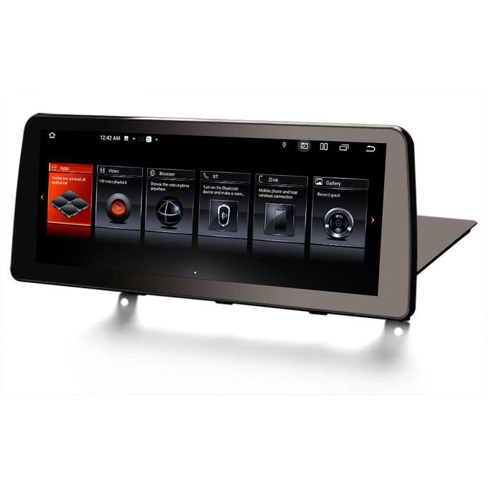 Auto-rádio 10.25" 12.3" Android 14 BMW X1 E84 CIC 2009 a 2015