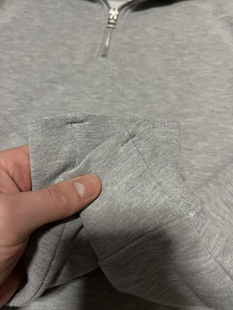 Кофта stone island чоловіча сірого кольору old money