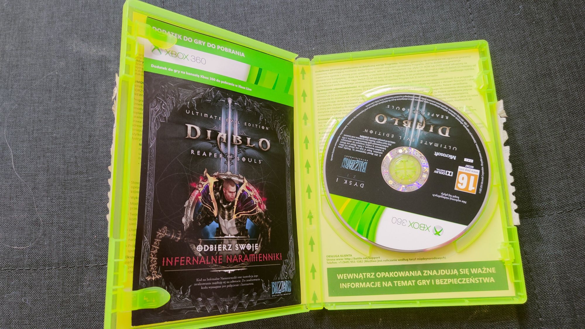 Diablo 3 Reaper of Souls Ultimate Evil Edition X360