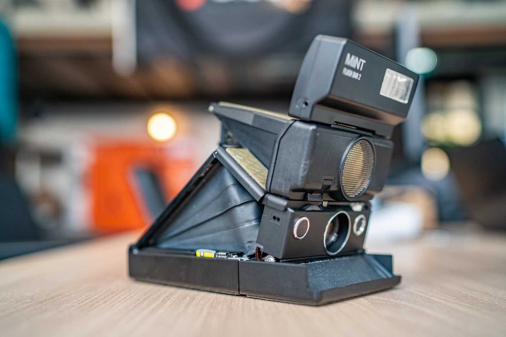 Vintage Polaroid SX-70 Sonar Land Camera Instant Film Frm JAPAN64553128467841122