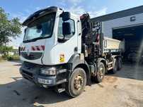 Renault Kerax 8x4 Wywrotka HDS Palfinger Super Stan