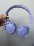 słuchawki bezprzewodowe nauszne fioletowe JBL Tune 520BT
