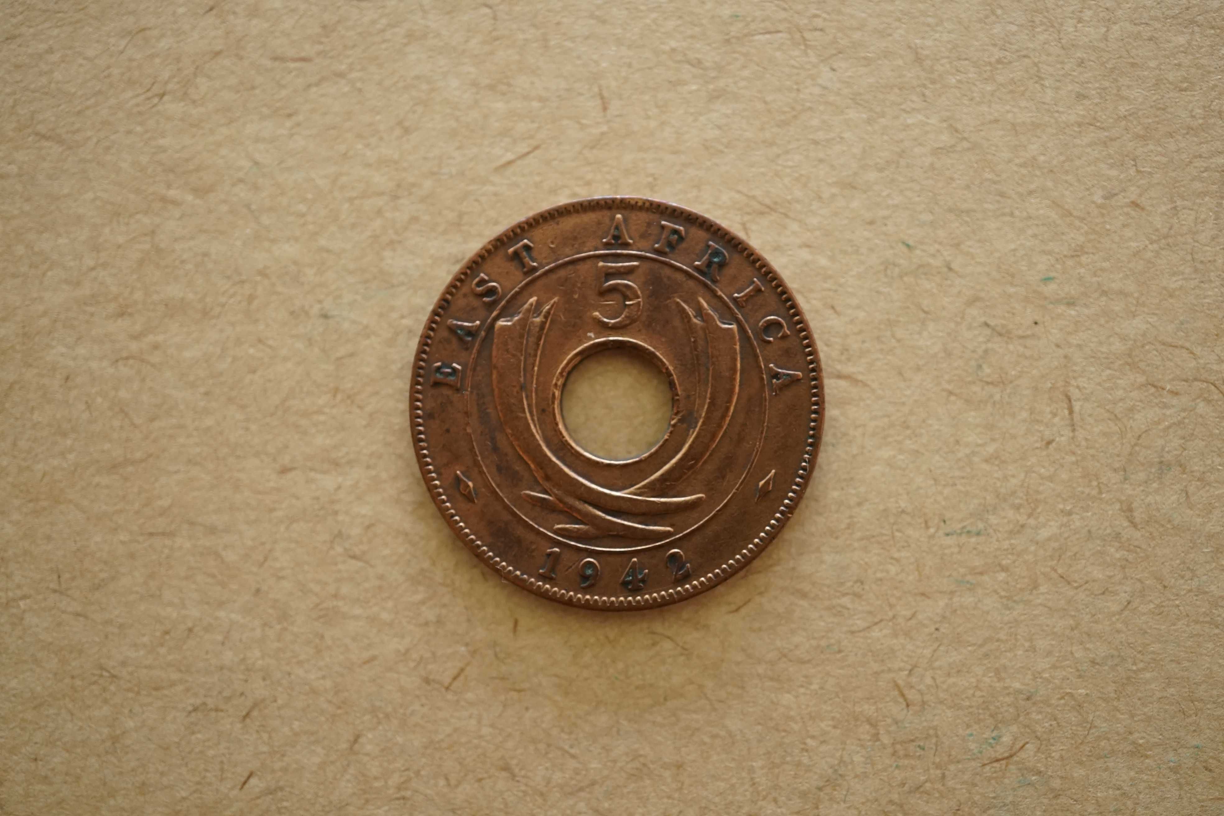 Lote 4 Moedas de 10 centavos 1936 e 37, 5 centavos 1942 e 46