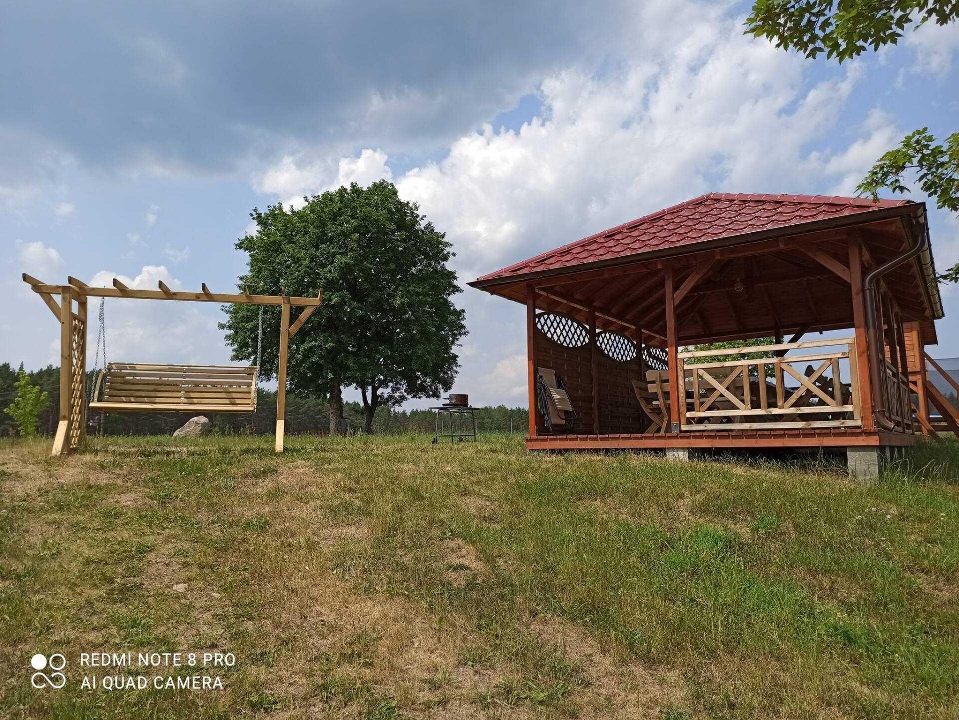 domek letniskowy nad rzeką Wdą, noclegi, Zacisze nad Wdą