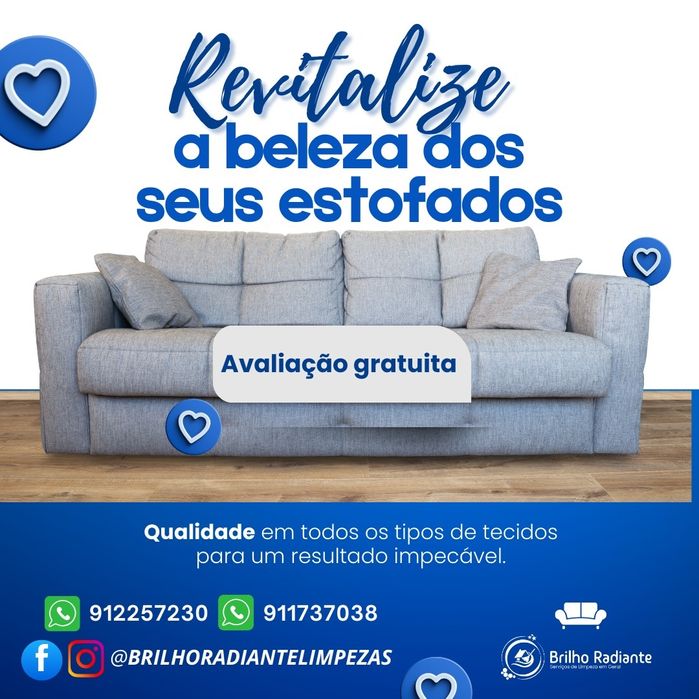 Limpeza de estofados