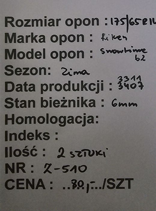 175/65R14 Riken Snowtime b2 Zima