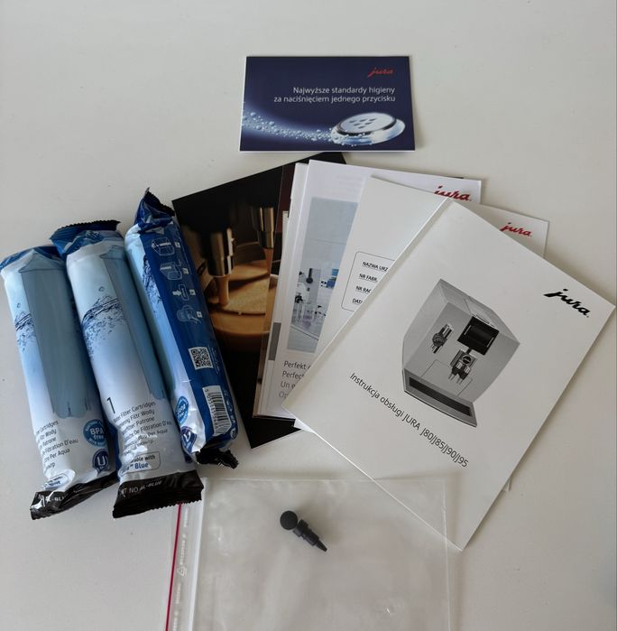 Ekspres JURA J85 Impressa PianoWhite automatyczny ciśnieniowy (J8, J9)