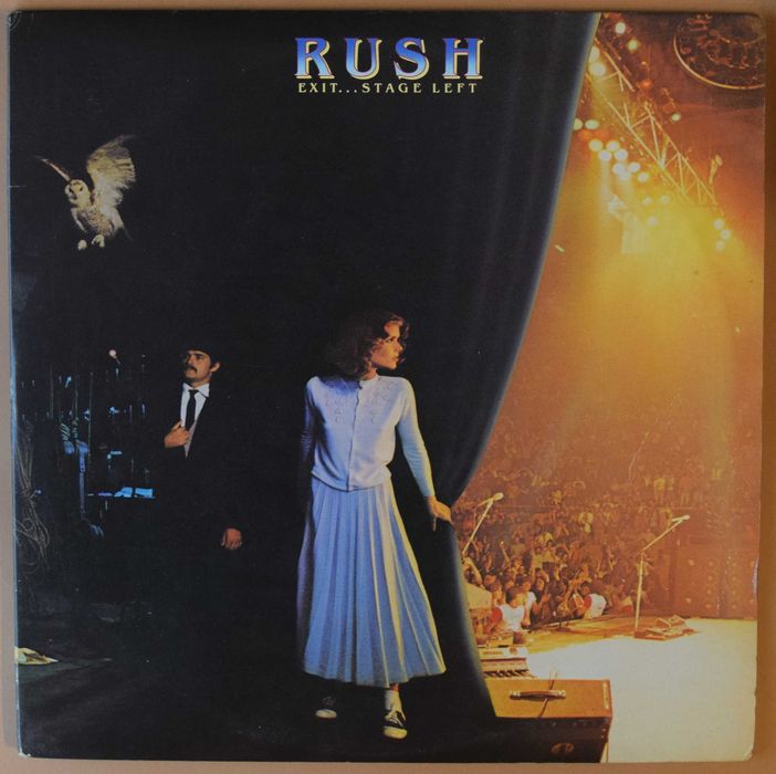 Discos de vinil usados - Rush, Destroyer, Skid Row, etc.