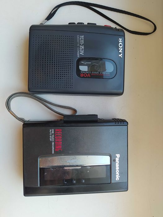 Кассетные диктофоны SONY, Panasonic