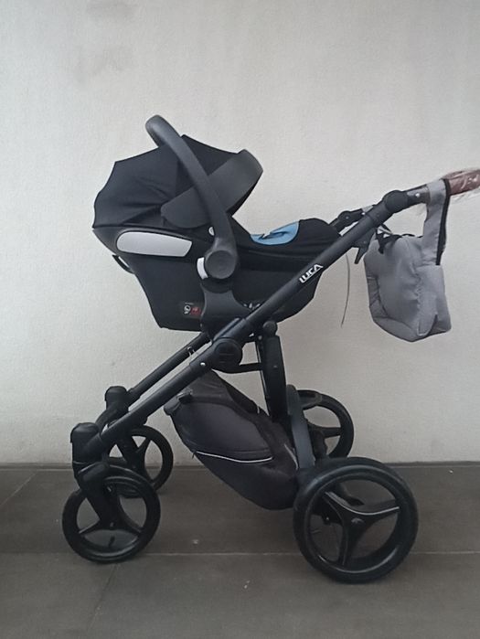 Wózek 2/1 Bebetto Luca pro gondola plus fotelik cybex
