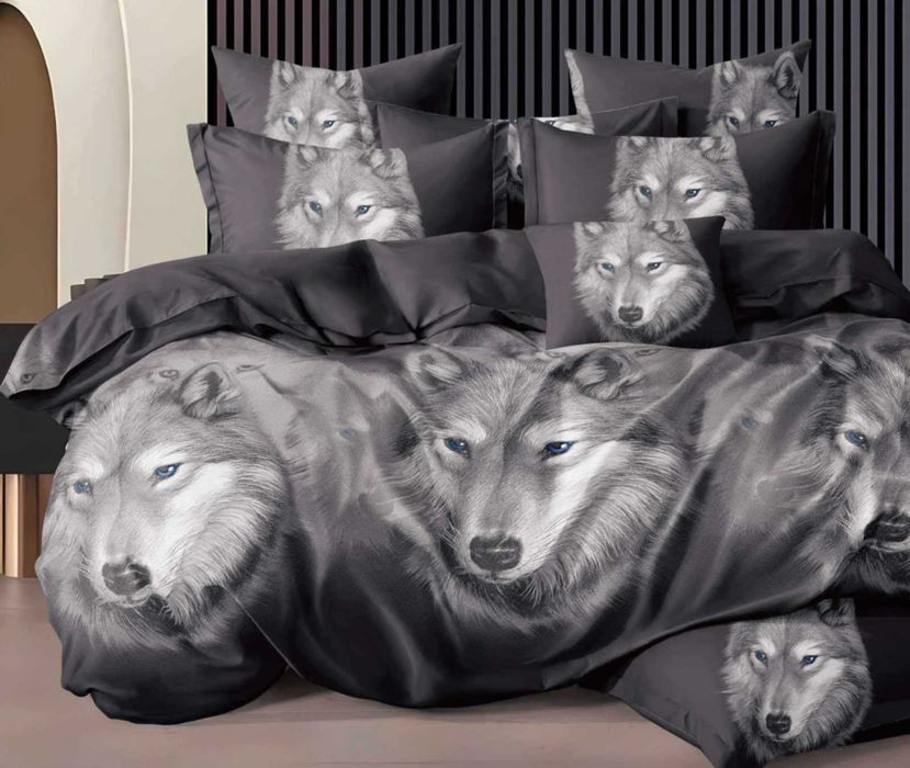 Pościel  nowa z Wilkiem