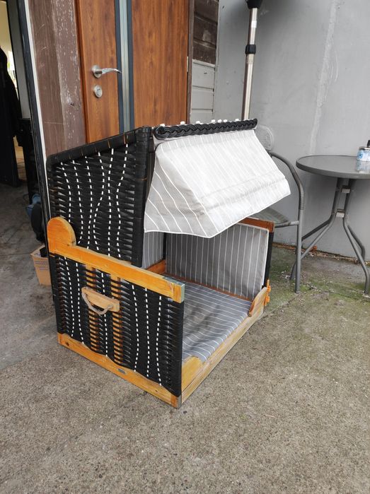 Kosz,Parawan plażowy dla pieska