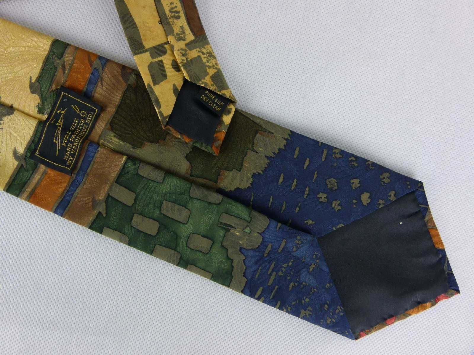 Veronique Didi jedwabny krawat silk