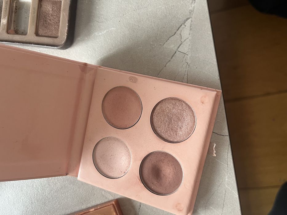 Too faced chocolate bar #urbay decay cherry #aa wings the balm nude
