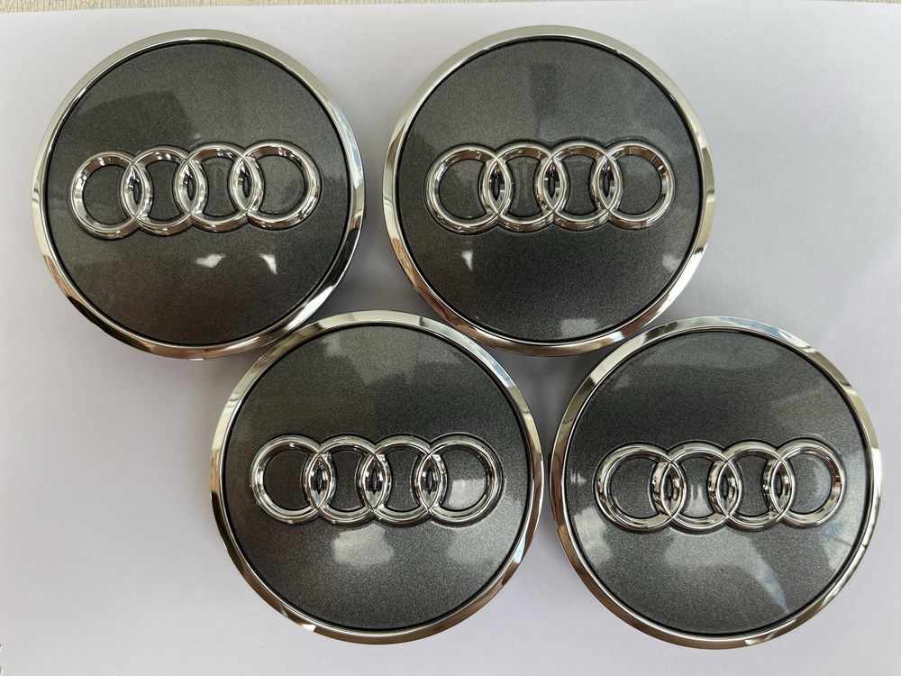 Оригінальні ковпачки (заглушки) на диски Audi (4шт)