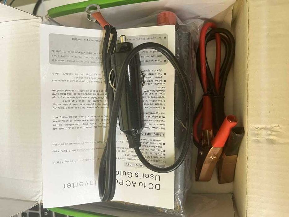 Bapdas Przetwornica napięcia DC 12 V na AC 230 V, 220 V z USB (4,2 A)