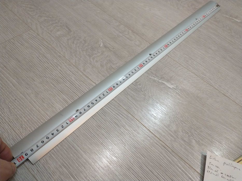 próg aluminium (72cm/ 5cm) srebrna