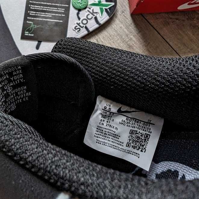 РОЗПРОДАЖ! Nike Air Force 1 '07 QS 'Black Skeleton 40 41 42 43 44 45