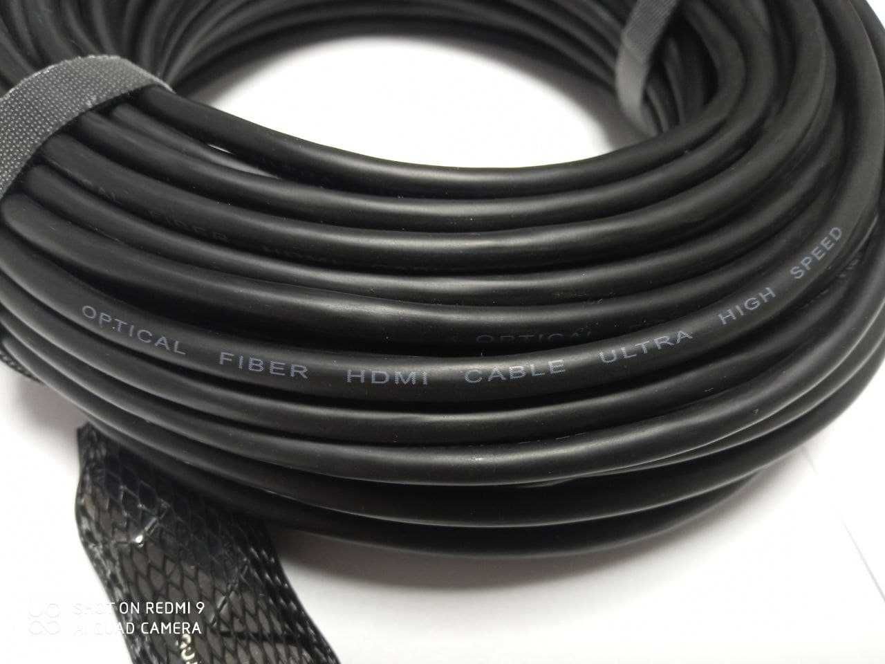 Оптичний HDMI кабель v2.1 8К 60 ГГц 4К 120 ГГц AOC, 3D, eArc, 10 м
