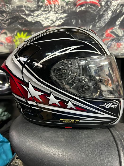 Capacetes shoei spirit 2, 3 e arai