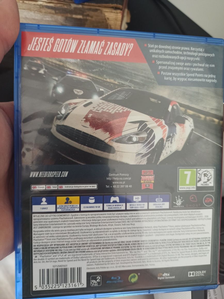 Gra na PS4 Need For Speed Rivals