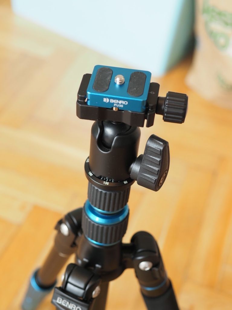 Statyw Benro Slim Travel FSL09AN00 aluminium + Głowica kulowa