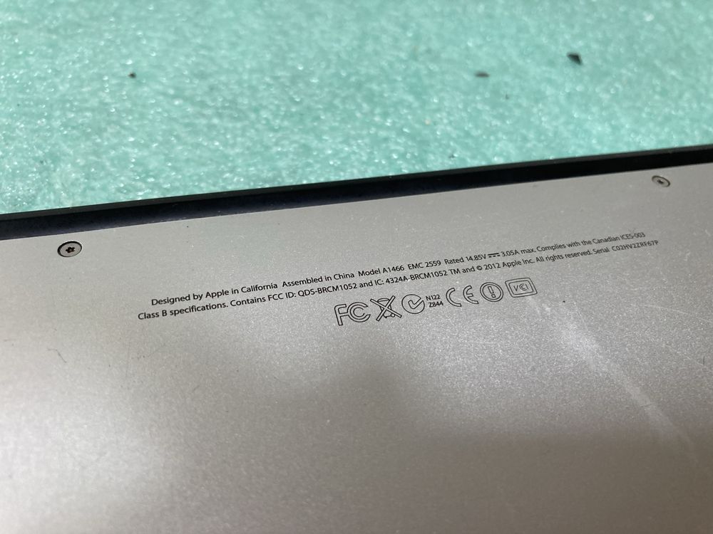 Macbook Air 13” i7 mid 2012
