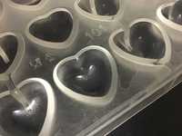 Forma do czekolady - serca gładkie