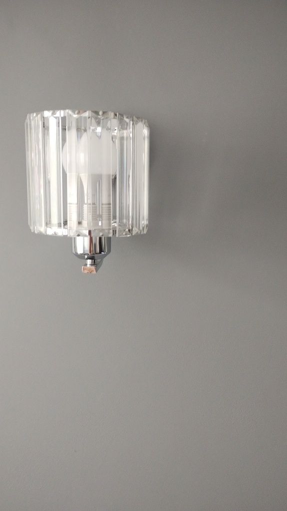 Lampa kryształowa kinkiet