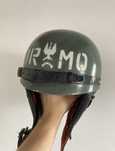 Kask motocyklowy PRL ORMO milicja obywatelska mo komar WSK