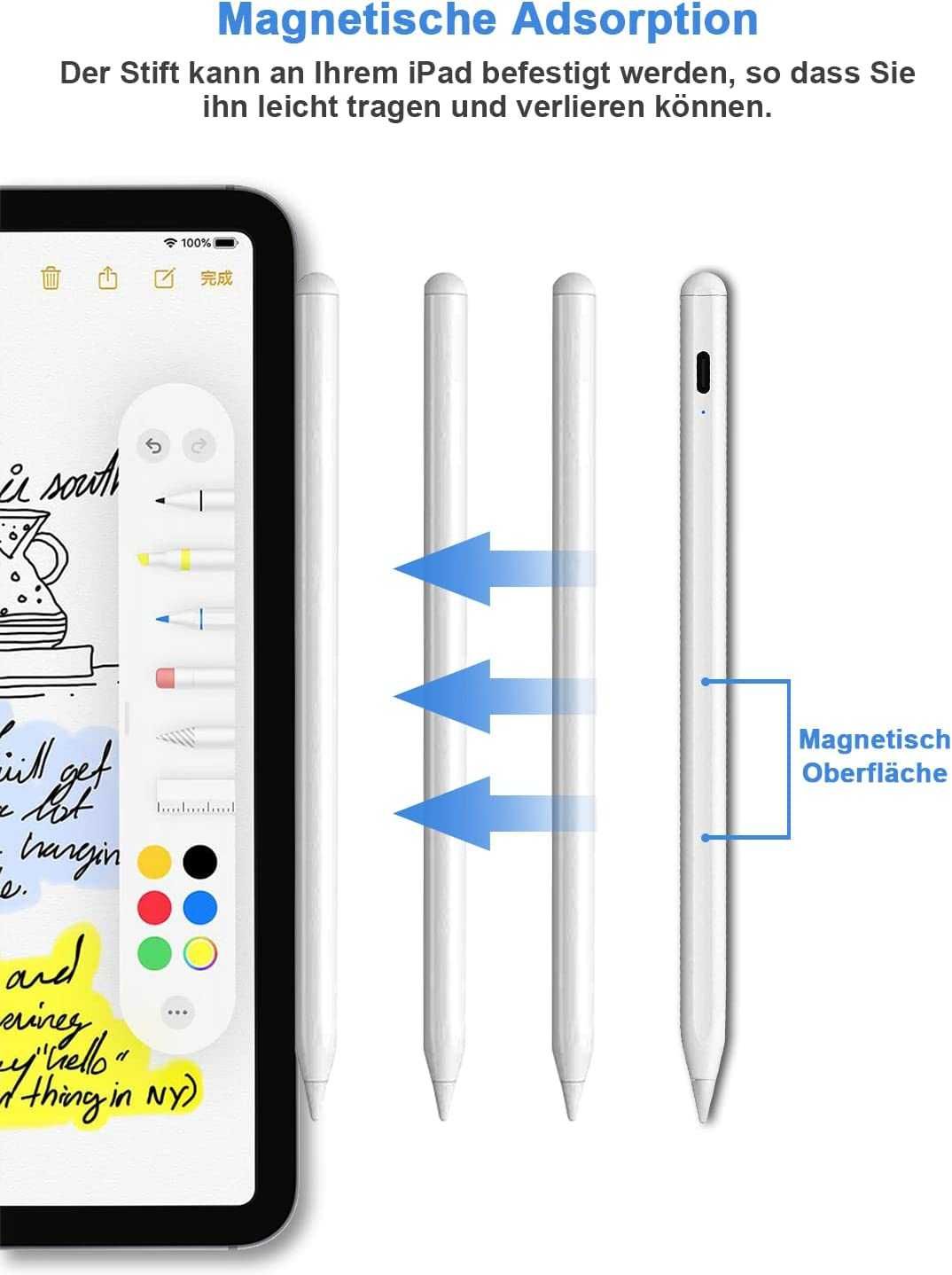 Stylus POM Magnetyczny Rysik iPad Samsung Xiaomi