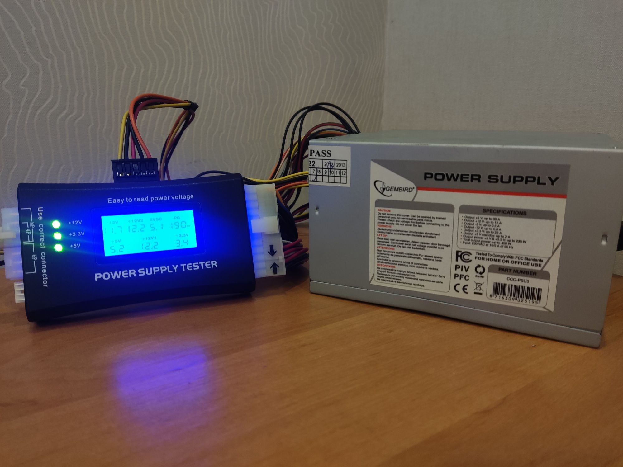 Блок живлення Gembird 400W (CCC-PSU3)
