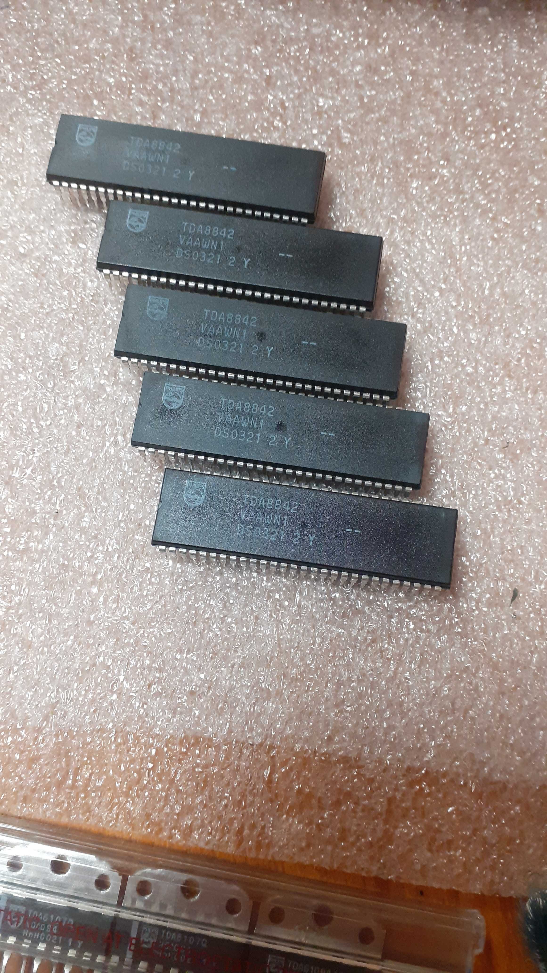 TDA8842, ЭКР1568ВГ, TDA8303, SAA5541PS видеопроцессор PHILIPS