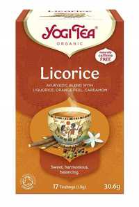 YOGI TEA Licorice Herbata z lukrecją 17 x 1,8g