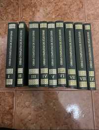 Conjunto de livros das Obras Completas de Júlio Dinis